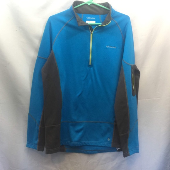 Columbia Other - Columbia Size L Blue Pop Over Jacket